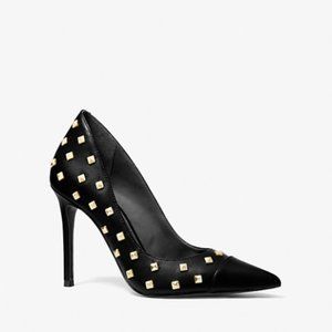 KEKE STUDDED LEATHER PUMP